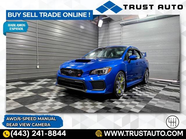 2019 Subaru WRX STI — Sedan — 52,670 mi — Sykesville, MD