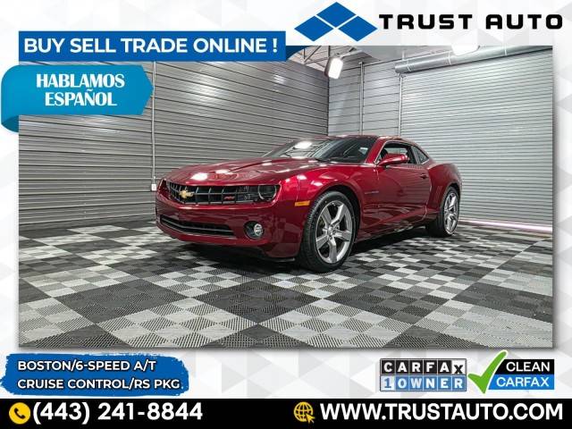2010 Chevrolet Camaro 2LT — Coupe — 26,283 mi — Sykesville, MD