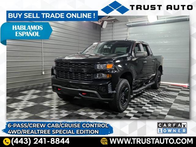 2021 Chevrolet Silverado 1500 Custom Trail Boss — Pickup Truck — 67,548 mi — Sykesville, MD