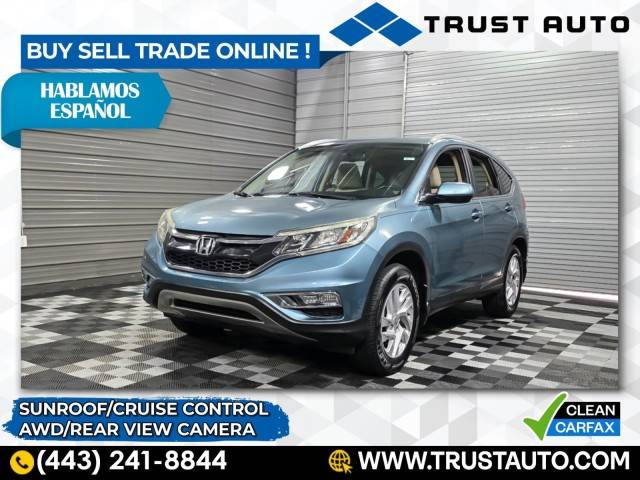 2015 Honda CR-V EX-L — SUV — 77,939 mi — Sykesville, MD