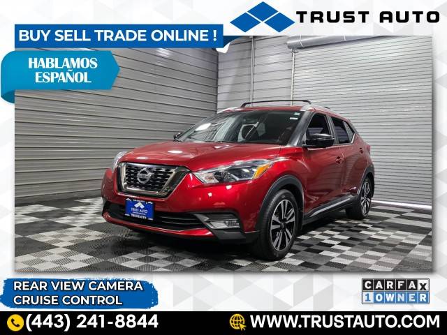 2019 Nissan Kicks SR — SUV — 21,844 mi — Sykesville, MD