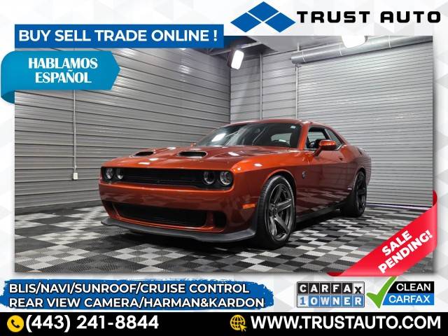 2022 Dodge Challenger SRT Hellcat — Coupe — 16,225 mi — Sykesville, MD