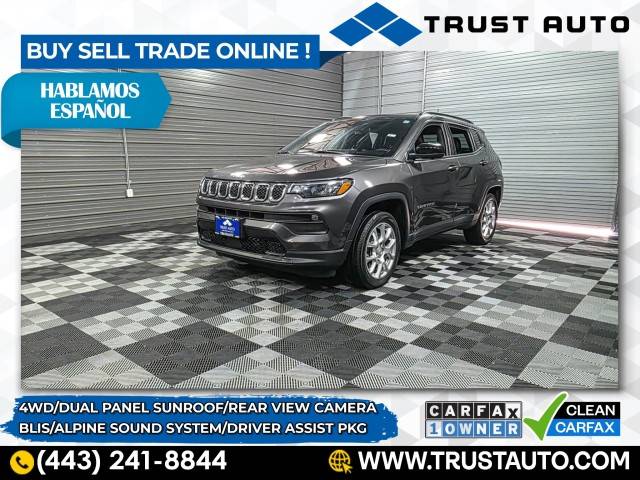 2023 Jeep Compass Latitude Lux — SUV — 11,787 mi — Sykesville, MD
