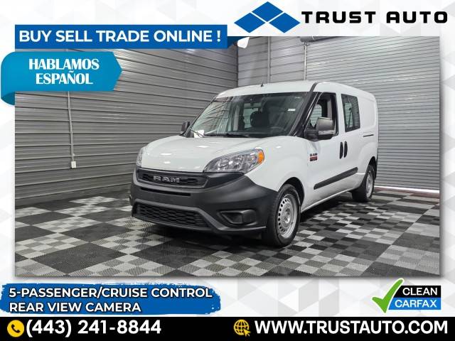 2021 Ram ProMaster City Wagon Base — Passenger Van — 48,971 mi — Sykesville, MD