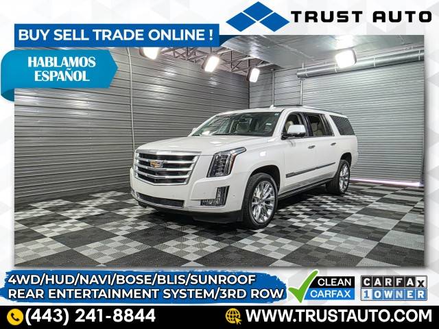 2020 Cadillac Escalade Premium Luxury — SUV — 68,705 mi — Sykesville, MD