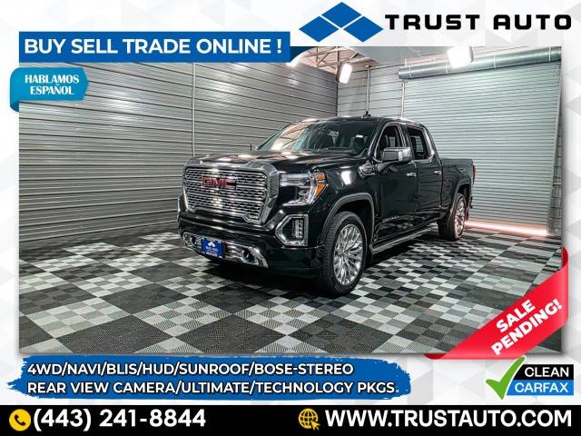 2019 GMC Sierra 1500 Denali — Pickup Truck — 60,530 mi — Sykesville, MD