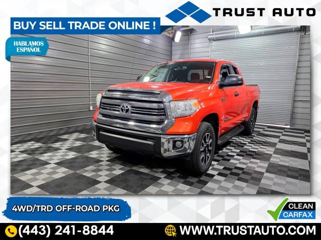 2016 Toyota Tundra SR5 — Pickup Truck — 78,253 mi — Sykesville, MD