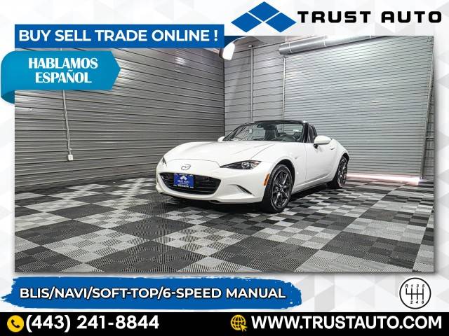 2018 Mazda MX-5 Miata Grand Touring — Convertible — 14,339 mi — Sykesville, MD