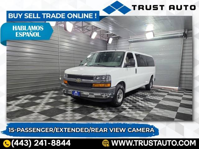 2018 Chevrolet Express Passenger LT — Passenger Van — 46,580 mi — Sykesville, MD