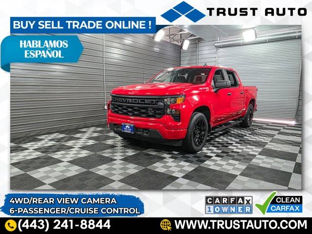 2022 Chevrolet Silverado 1500 Custom — Pickup Truck — 35,618 mi — Sykesville, MD