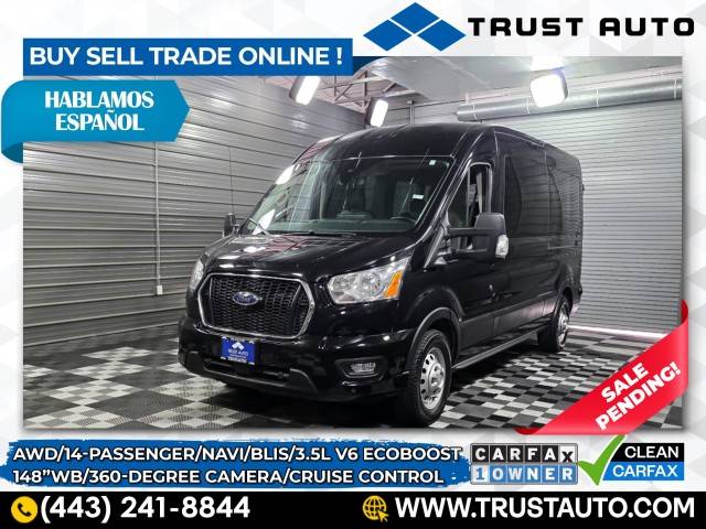 2022 Ford Transit Passenger Wagon T-350 XLT — Passenger Van — 44,356 mi — Sykesville, MD