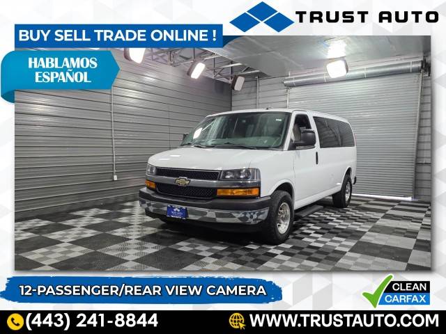 2019 Chevrolet Express Passenger LS — Passenger Van — 77,959 mi — Sykesville, MD