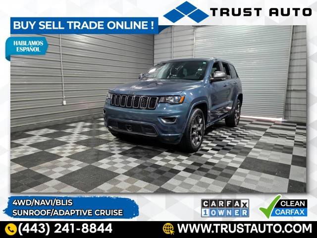 2021 Jeep Grand Cherokee WK 80th Anniversary — SUV — 80,132 mi — Sykesville, MD