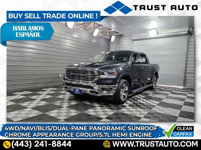 2020 Ram 1500 Laramie — Pickup Truck — 44,312 mi — Sykesville, MD