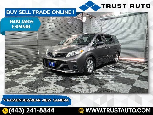 2019 Toyota Sienna L — Minivan — 85,080 mi — Sykesville, MD