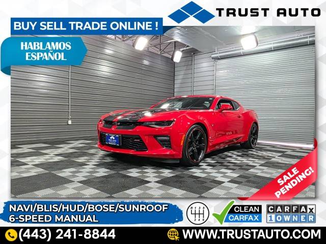 2016 Chevrolet Camaro 2SS — Coupe — 31,606 mi — Sykesville, MD