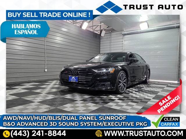 2021 Audi S8 Standard — Sedan — 27,953 mi — Sykesville, MD