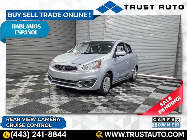2019 Mitsubishi Mirage RF — Hatchback — 29,981 mi — Sykesville, MD