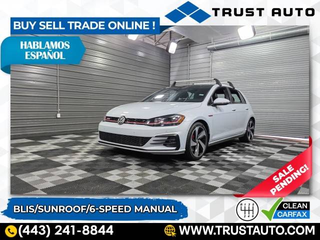 2019 Volkswagen Golf GTI Autobahn — Hatchback — 16,453 mi — Sykesville, MD