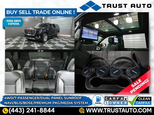 2023 GMC Yukon SLT — SUV — 34,580 mi — Sykesville, MD