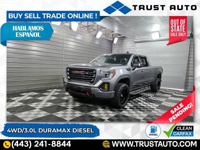 2021 GMC Sierra 1500 AT4 — Pickup Truck — 49,600 mi — Sykesville, MD