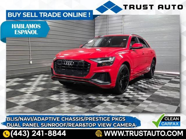 2020 Audi Q8 Prestige — SUV — 66,856 mi — Sykesville, MD