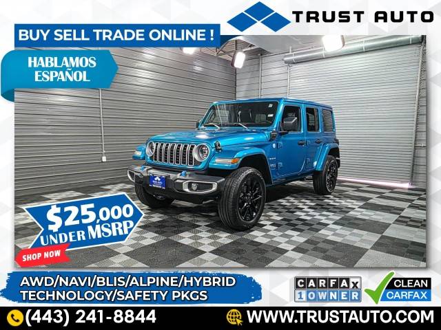 2024 Jeep Wrangler Sahara — SUV — 4,051 mi — Sykesville, MD