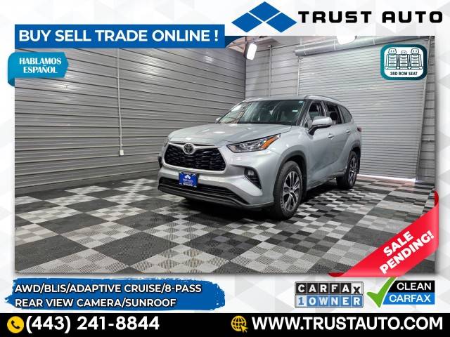 2020 Toyota Highlander XLE — SUV — 46,359 mi — Sykesville, MD