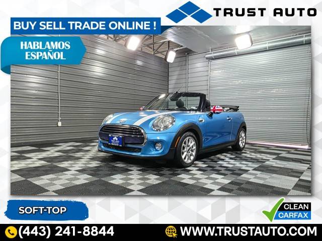 2017 MINI Convertible Cooper — Convertible — 19,468 mi — Sykesville, MD