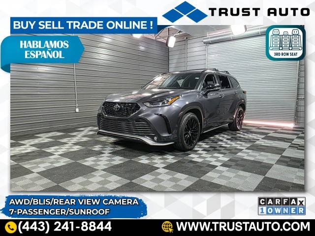 2023 Toyota Highlander XSE — SUV — 24,671 mi — Sykesville, MD