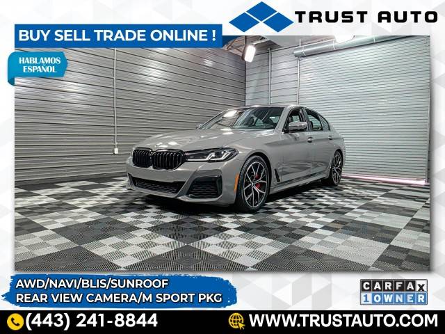 2021 BMW 5 Series 530i — Sedan — 34,156 mi — Sykesville, MD