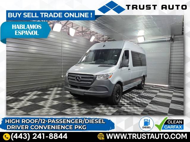 2019 Mercedes-Benz Sprinter Passenger Van 2500 — Passenger Van — 32,012 mi — Sykesville, MD