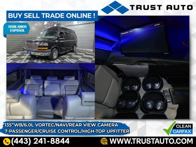 2018 GMC Savana Cargo Van Base — Cargo Van — 28,379 mi — Sykesville, MD