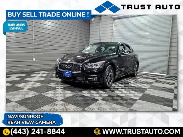 2017 INFINITI Q50 3.0t Signature Ed. — Sedan — 56,189 mi — Sykesville, MD