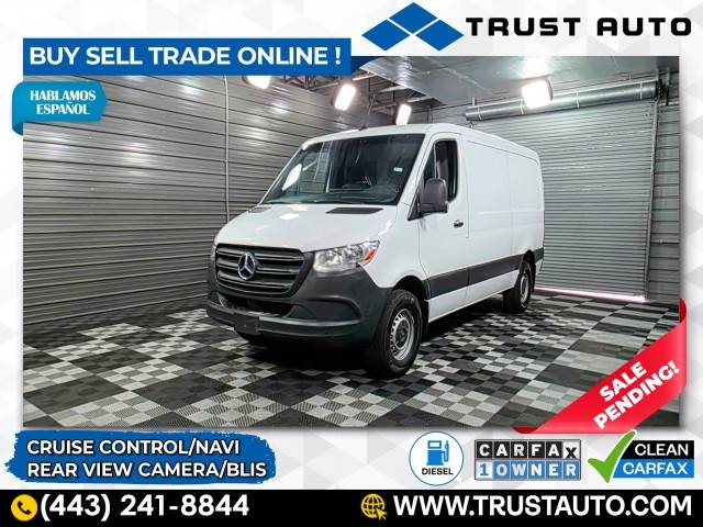 2021 Mercedes-Benz Sprinter Cargo Van 2500 — Cargo Van — 18,839 mi — Sykesville, MD