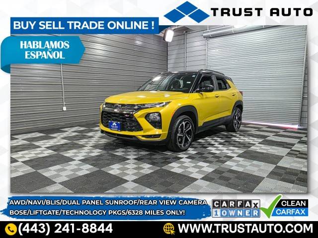 2023 Chevrolet Trailblazer RS — SUV — 6,328 mi — Sykesville, MD