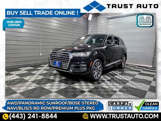 2017 Audi Q7 Premium Plus — SUV — 58,673 mi — Sykesville, MD