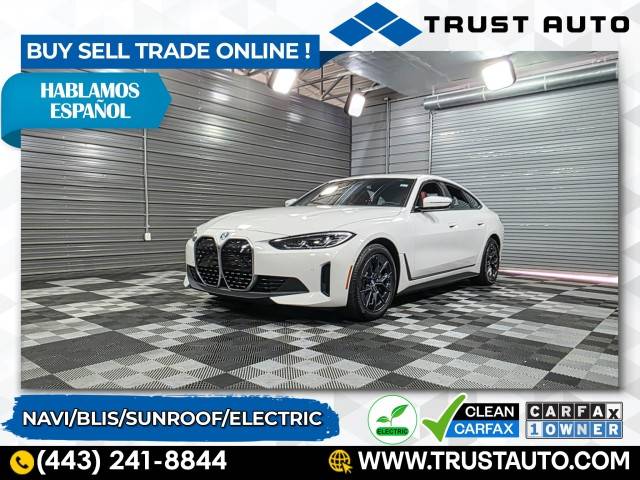 2023 BMW i4 eDrive35 — Sedan — 7,768 mi — Sykesville, MD