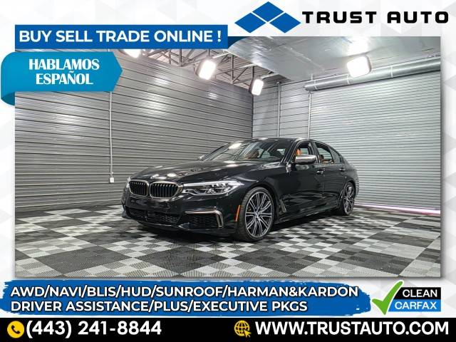 2018 BMW 5 Series M550i — Sedan — 21,887 mi — Sykesville, MD