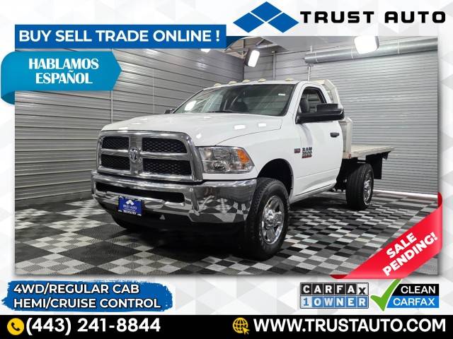 2018 Ram 3500 Chassis Cab Tradesman — Chassis Cab Truck — 28,957 mi — Sykesville, MD