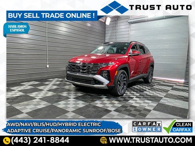 2025 Hyundai Tucson Hybrid Limited — SUV — 13,517 mi — Sykesville, MD