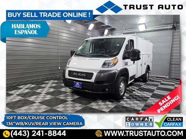 2021 Ram ProMaster Cutaway ProMaster Cutaway — Chassis Cab Truck — 29,737 mi — Sykesville, MD