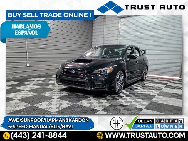 2020 Subaru WRX STI Limited — Sedan — 14,041 mi — Sykesville, MD