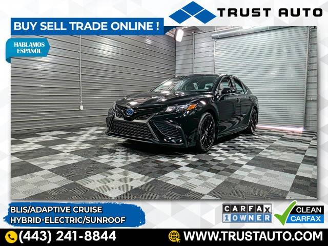 2023 Toyota Camry Hybrid SE — Sedan — 8,771 mi — Sykesville, MD