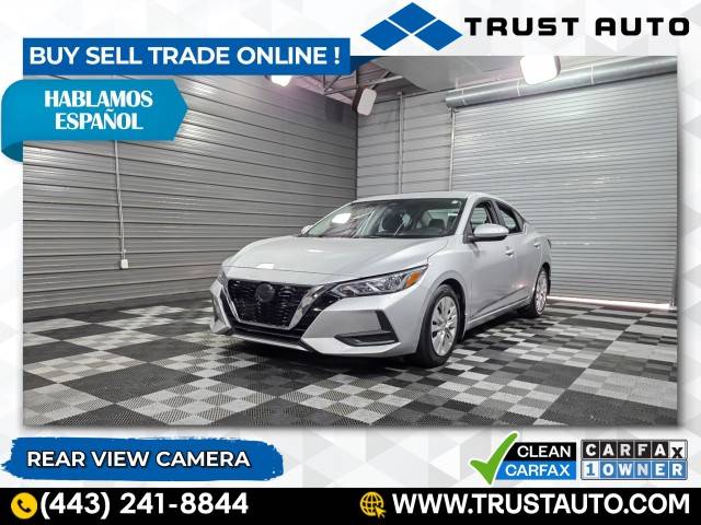 2022 Nissan Sentra S — Sedan — 65,544 mi — Sykesville, MD
