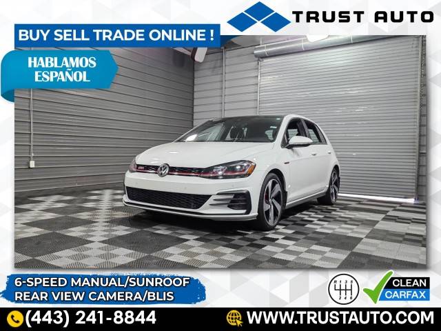 2019 Volkswagen Golf GTI Autobahn — Hatchback — 31,457 mi — Sykesville, MD