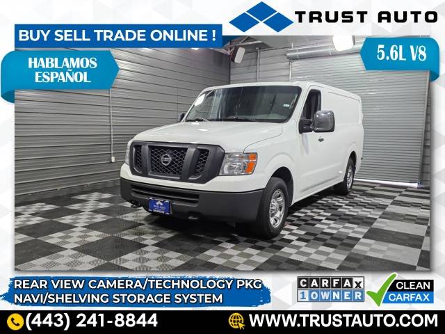 2017 Nissan NV Cargo NV2500 HD SV — Cargo Van — 89,025 mi — Sykesville, MD