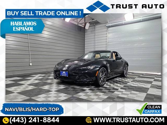 2017 Mazda MX-5 Miata Grand Touring — Convertible — 47,036 mi — Sykesville, MD