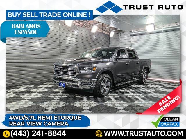 2022 Ram 1500 Laramie — Pickup Truck — 38,691 mi — Sykesville, MD