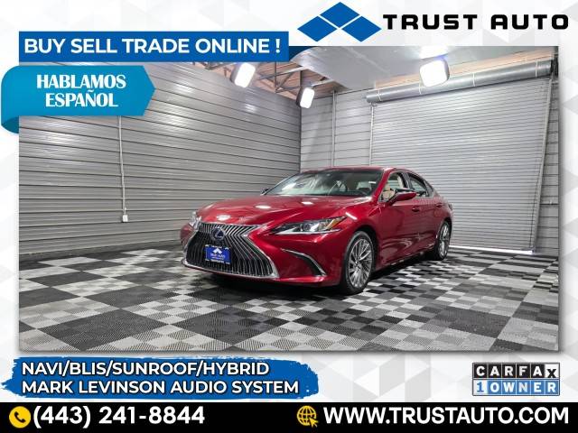 2021 Lexus ES ES 300h Luxury — Sedan — 46,664 mi — Sykesville, MD